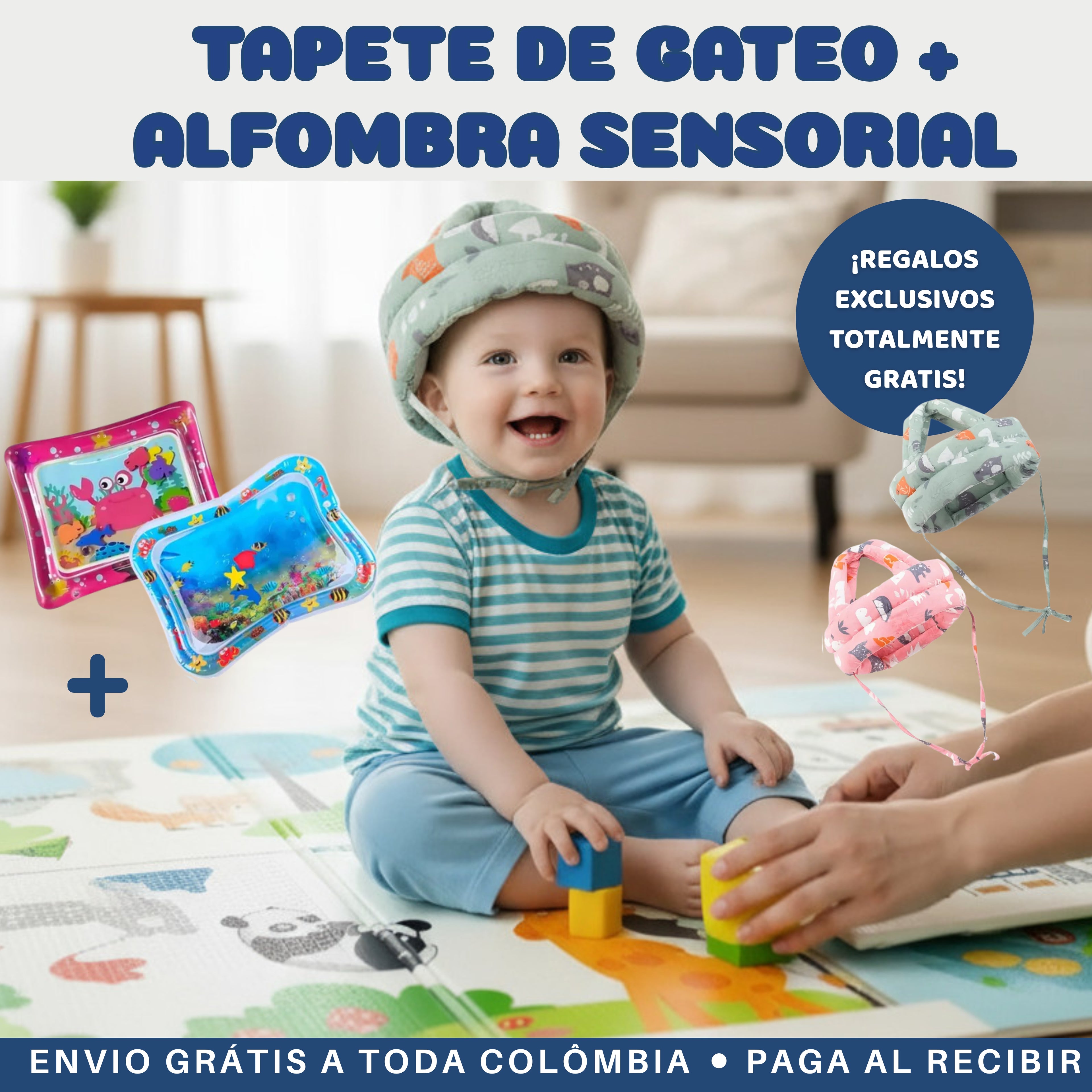 ¡Un rincón seguro y divertido para que tu bebé explore el mundo! 💖