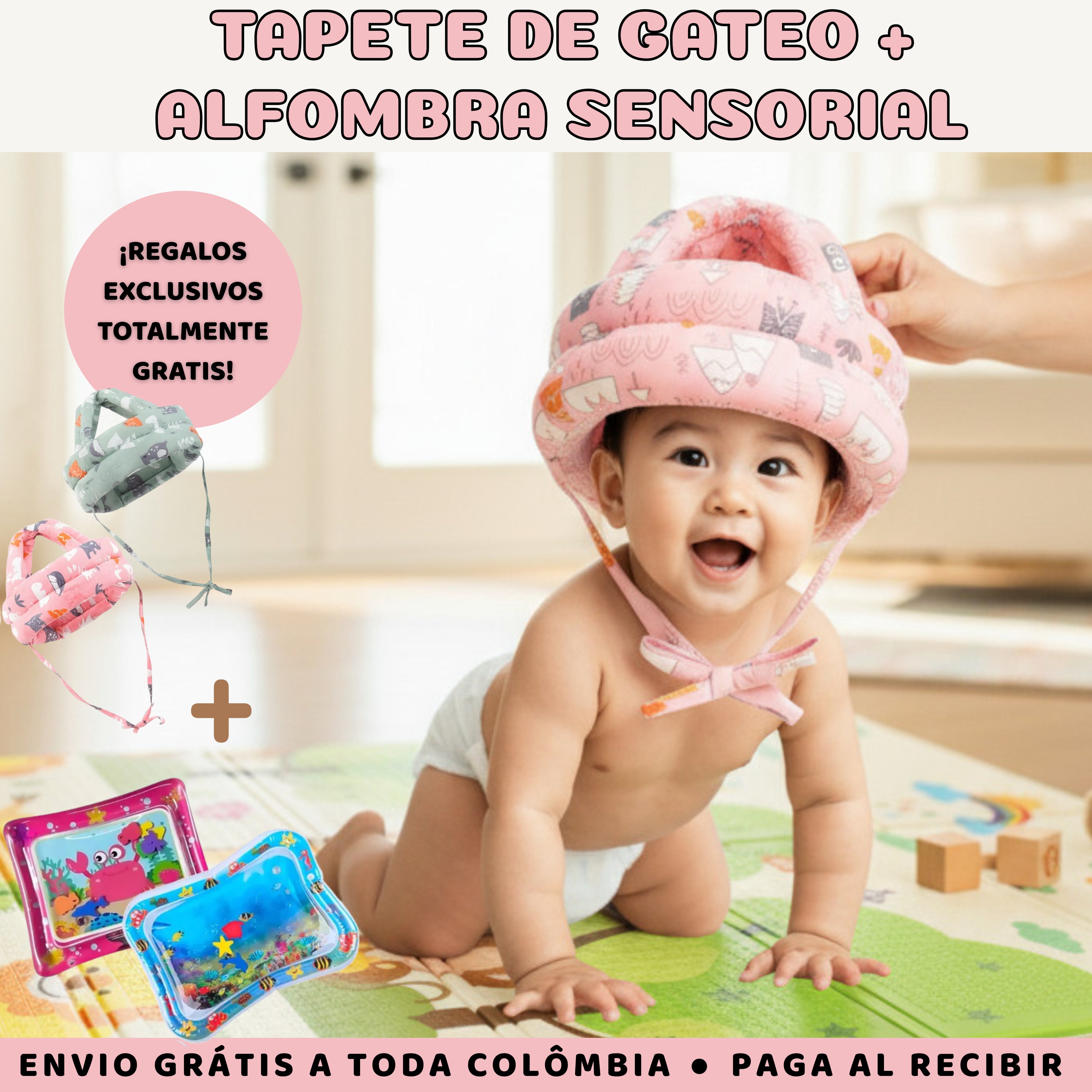 ¡Un rincón seguro y divertido para que tu bebé explore el mundo! 💖