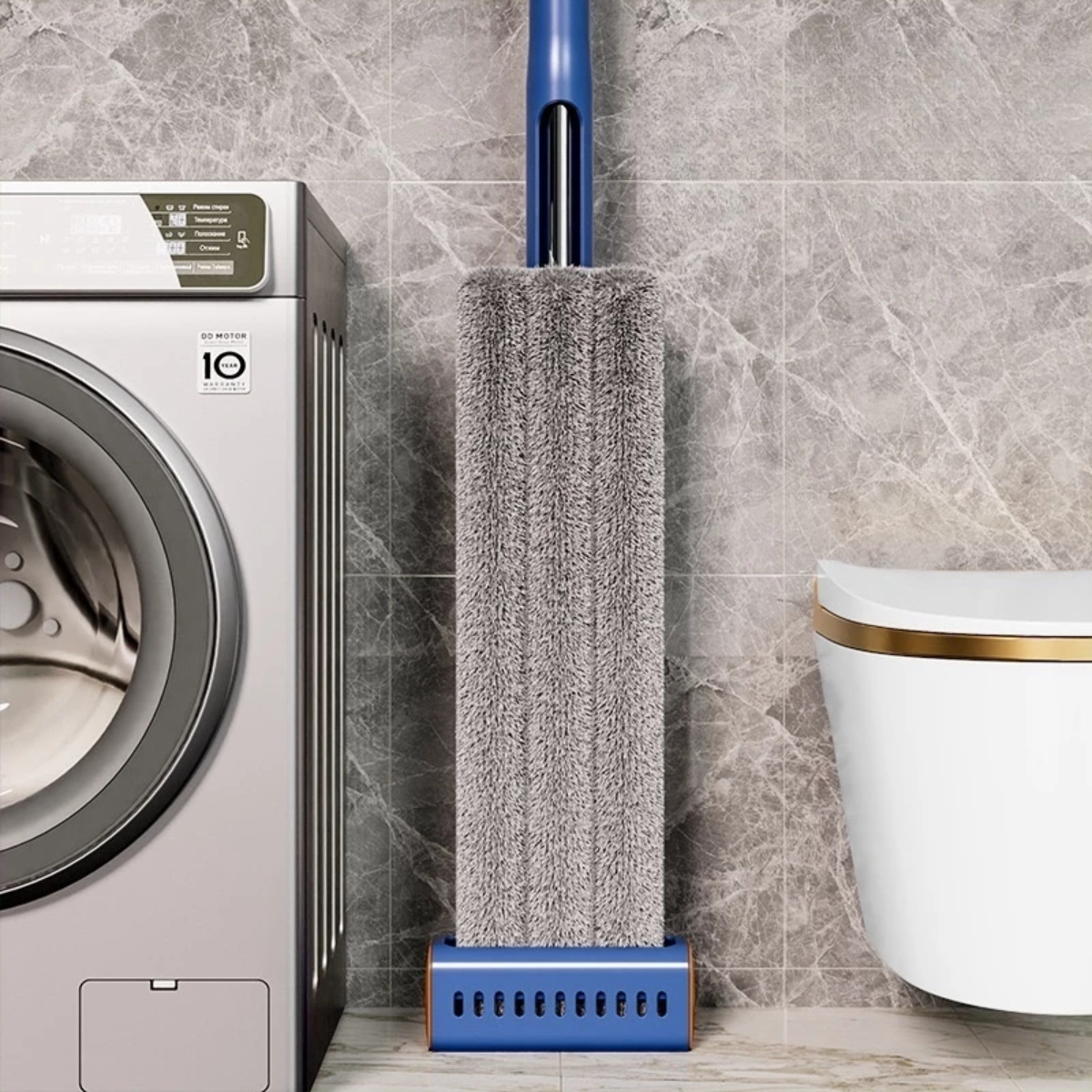 FREGONA PLANA DE 45 CM CON GIRO AUTOMÁTICO PREMIUM