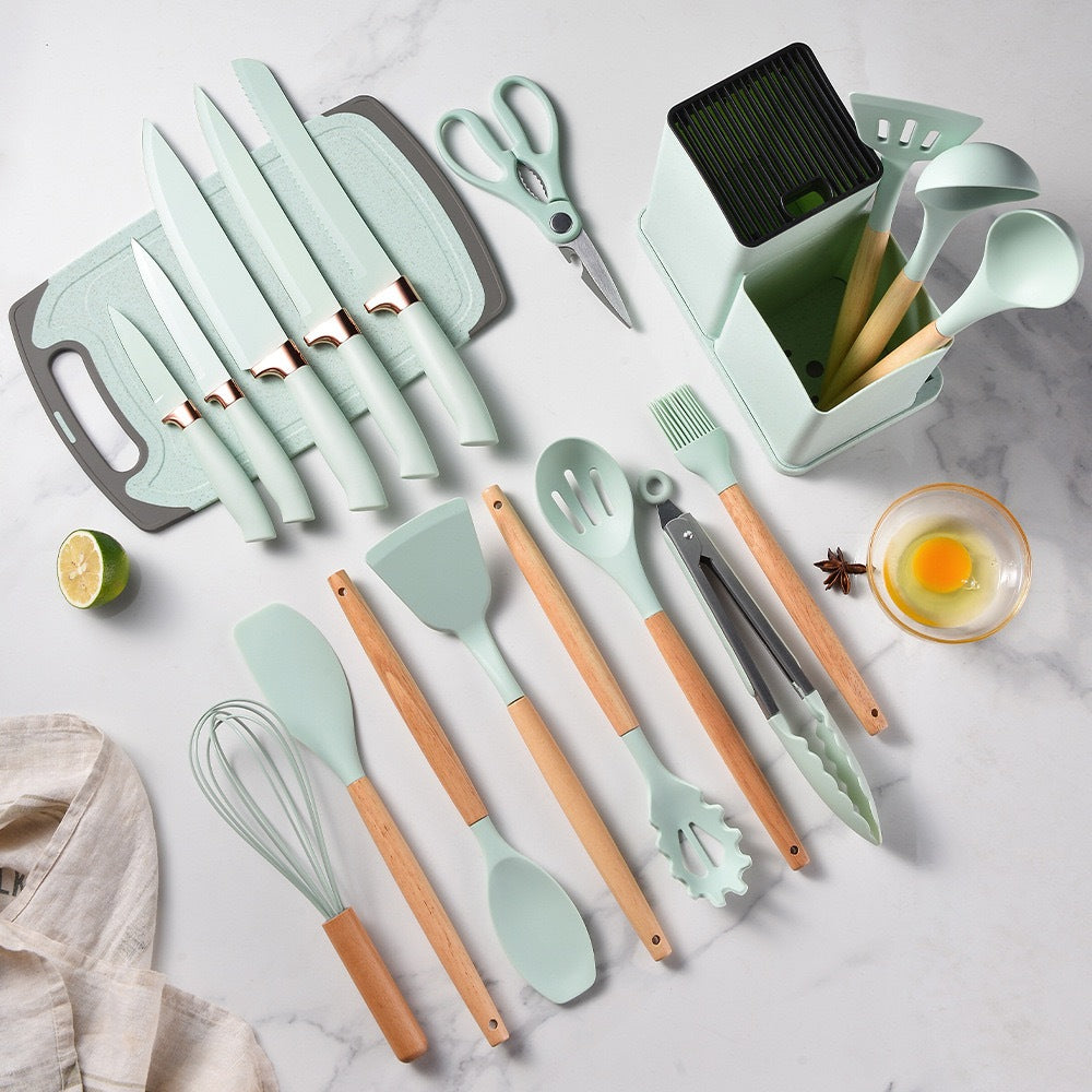 Juego de utensilios de cocina de 19 piezas Casa Noble